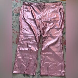 Shiny Pink Pants